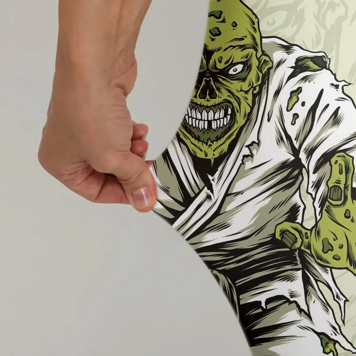 Zombie Knew Jiu Jitsu Leggings