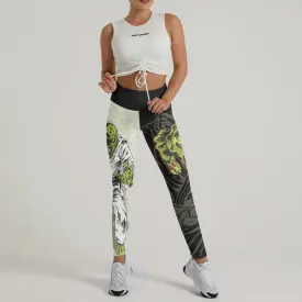 Zombie Knew Jiu Jitsu Leggings