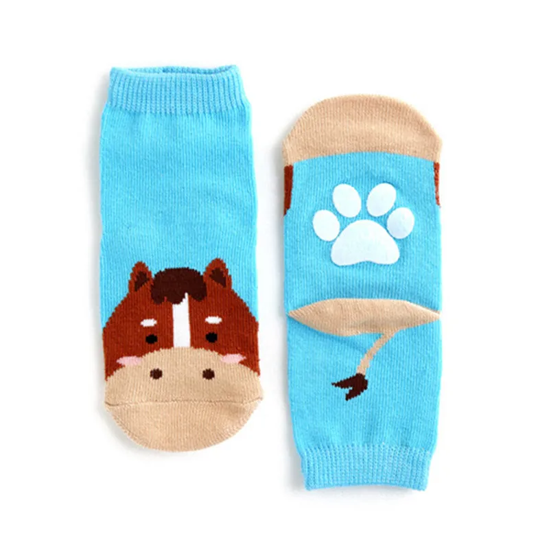 Zoo Horse Non-Slip Socks V1142