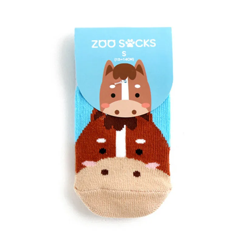 Zoo Horse Non-Slip Socks V1142