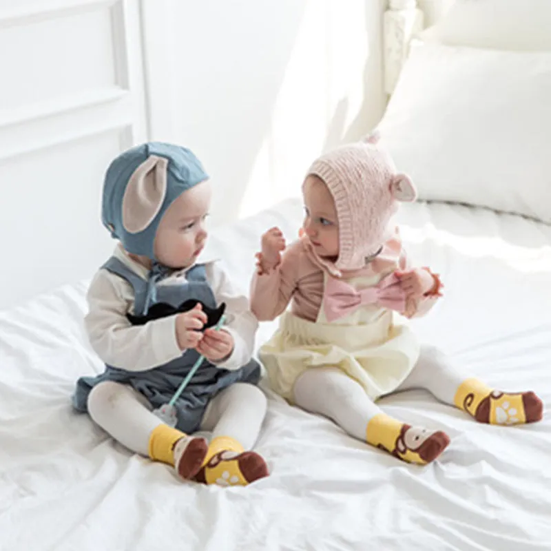 Zoo Monkey Non-Slip Socks V1286