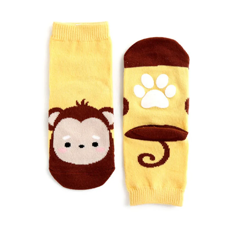 Zoo Monkey Non-Slip Socks V1286