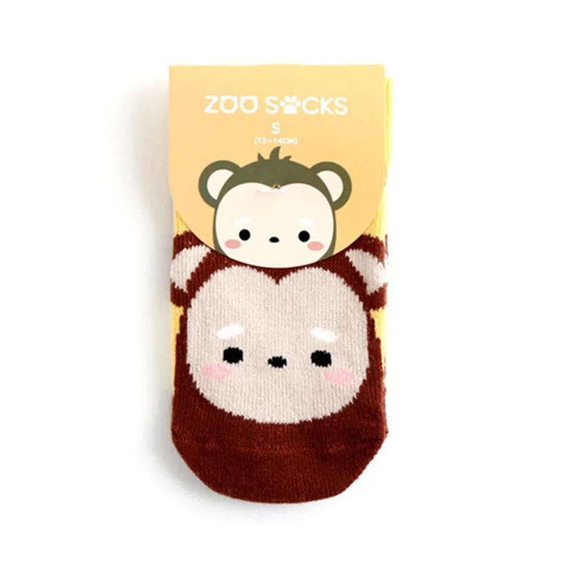 Zoo Monkey Non-Slip Socks V1286